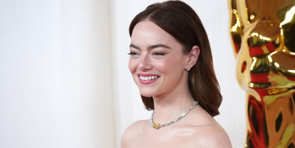 Emma Stone's winning speech at the 2024 Academy Awards event sparked excitement among Swift fans.